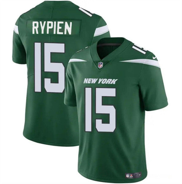 Brett Rypien New York Jets green Vapor jersey