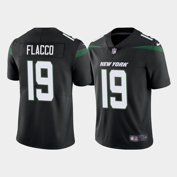 Joe Flacco New York Jets black Vapor jersey