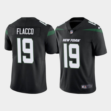 Joe Flacco New York Jets black Vapor jersey