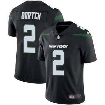 Greg Dortch New York Jets black Vapor jersey
