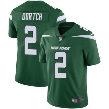 Greg Dortch New York Jets green Vapor jersey