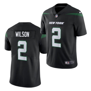 Zach Wilson New York Jets black Vapor jersey