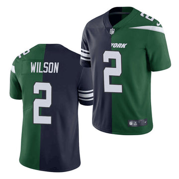 Zach Wilson New York Jets green Split jersey