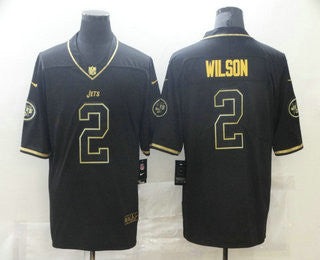 Zach Wilson New York Jets black jersey