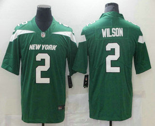 Zach Wilson New York Jets green Vapor jersey