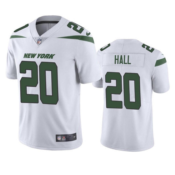 Breece Hall New York Jets white Vapor jersey