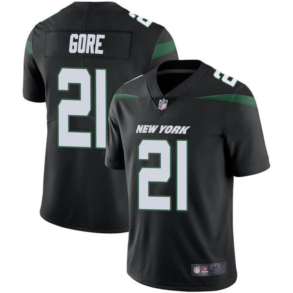 Frank Gore New York Jets black Vapor jersey