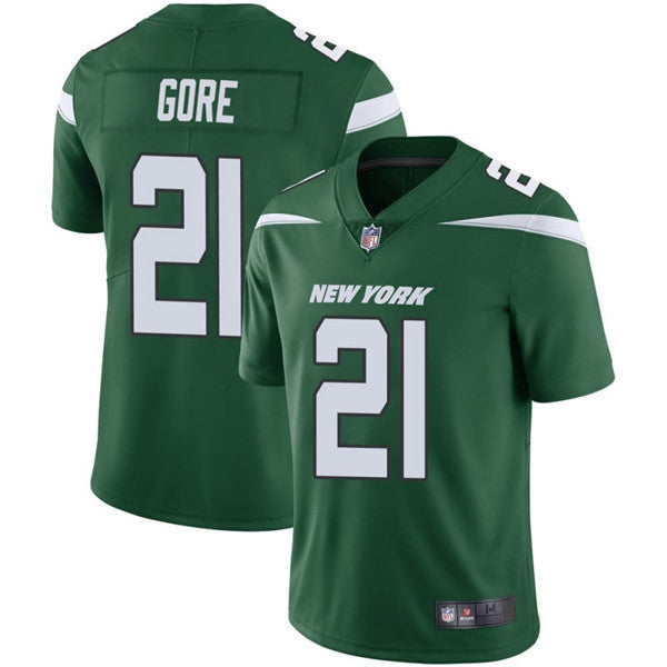 Frank Gore New York Jets green Vapor jersey
