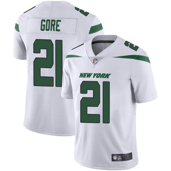 Frank Gore New York Jets white Vapor jersey