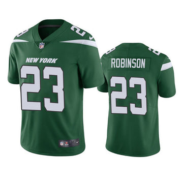 James Robinson New York Jets green Vapor jersey