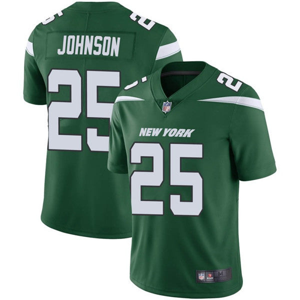 Ty Johnson New York Jets green Vapor jersey