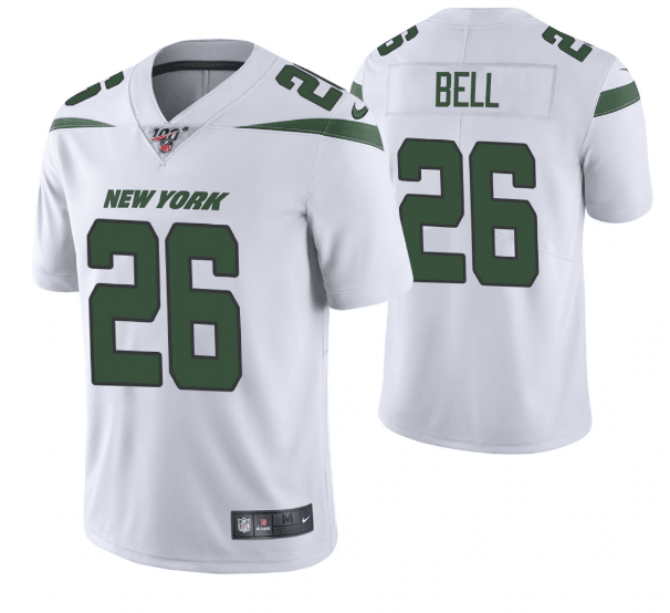 Le'Veon Bell New York Jets white Vapor jersey