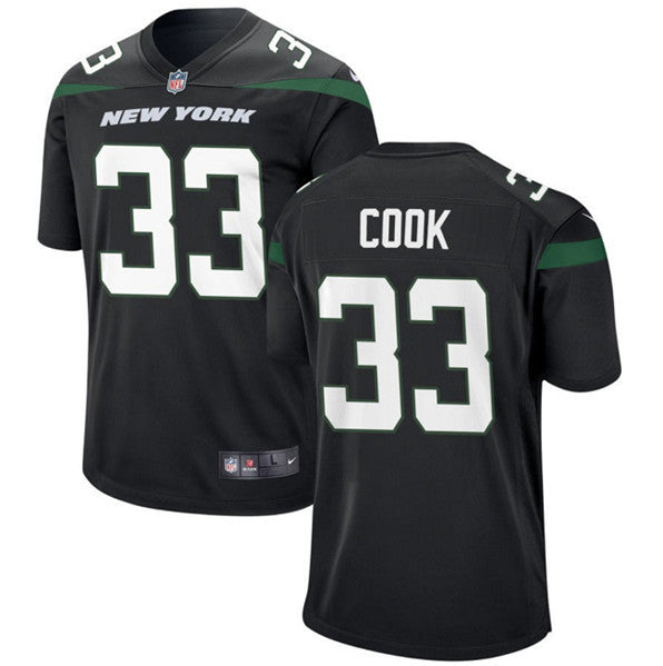 Dalvin Cook New York Jets black Vapor jersey