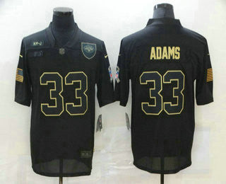 Jamal Adams New York Jets black Salute To Service jersey