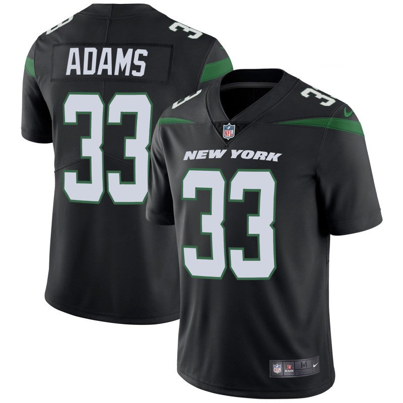 Jamal Adams New York Jets black Vapor jersey