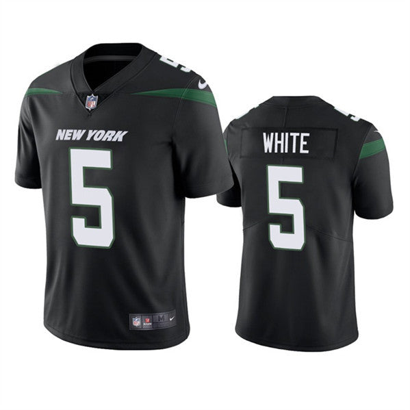 Mike White New York Jets black Vapor jersey