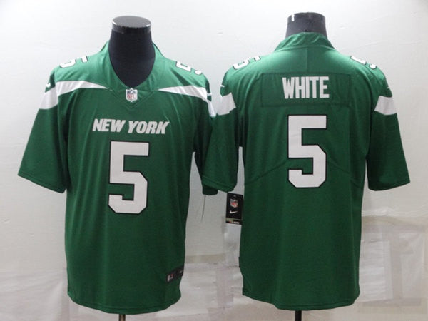 Mike White New York Jets green Vapor jersey