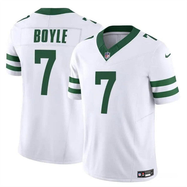 Tim Boyle New York Jets white Vapor jersey