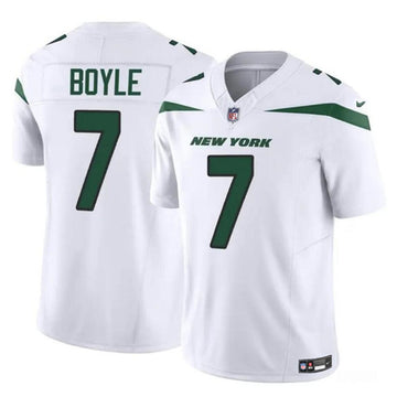 Tim Boyle New York Jets white Vapor jersey