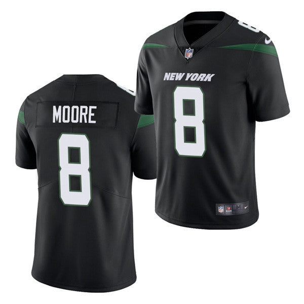 Elijah Moore New York Jets black Vapor jersey