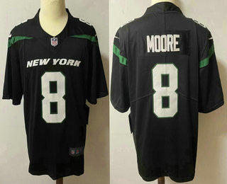Elijah Moore New York Jets black Vapor jersey