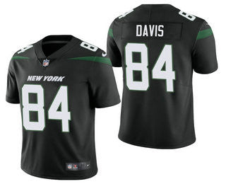 Corey Davis New York Jets black Vapor jersey