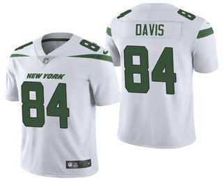 Corey Davis New York Jets white Vapor jersey