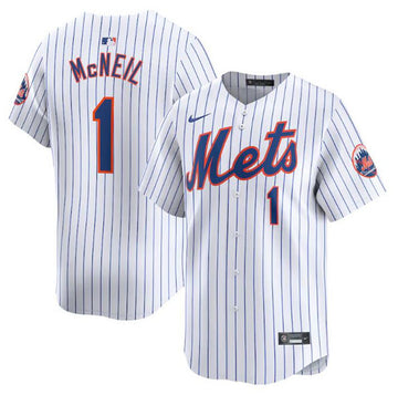Jeff McNeil New York Mets white Limited jersey
