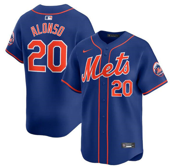 Pete Alonso New York Mets royal Limited jersey