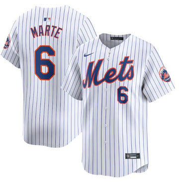 Starling Marte New York Mets white Limited jersey