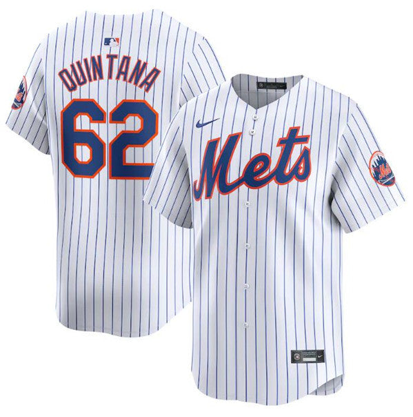 Jose Quintana New York Mets white Limited jersey