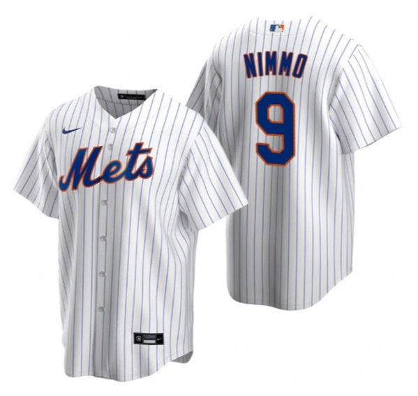 Brandon Nimmo New York Mets white jersey