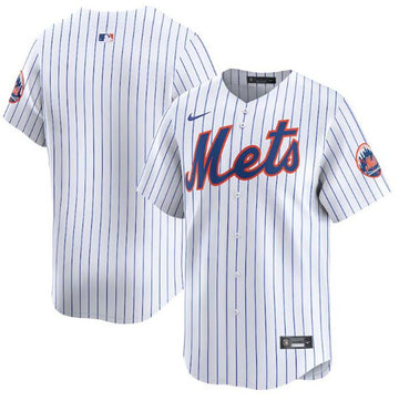 Custom New York Mets white Limited jersey