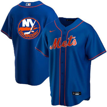 Islanders New York Mets blue jersey