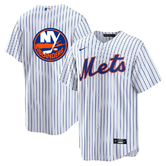 Islanders New York Mets white jersey