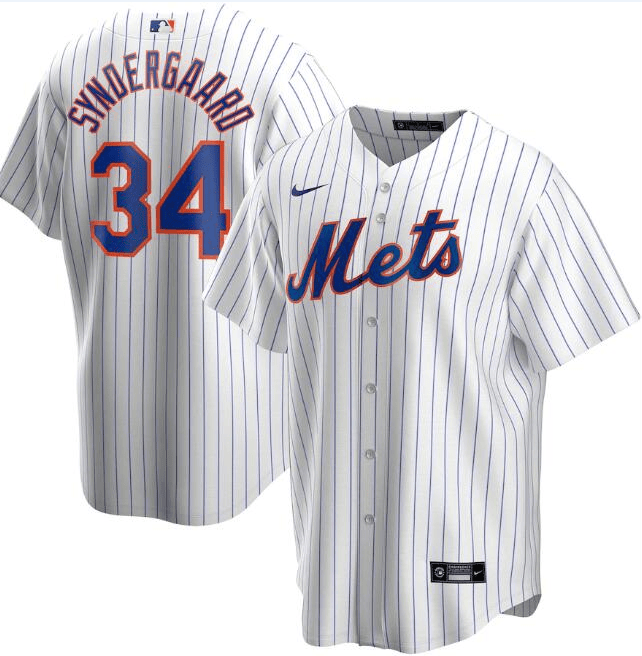 New York Mets white jersey