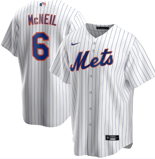 New York Mets white jersey