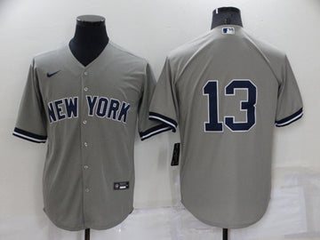 Alex Rodriguez New York Yankees gray jersey