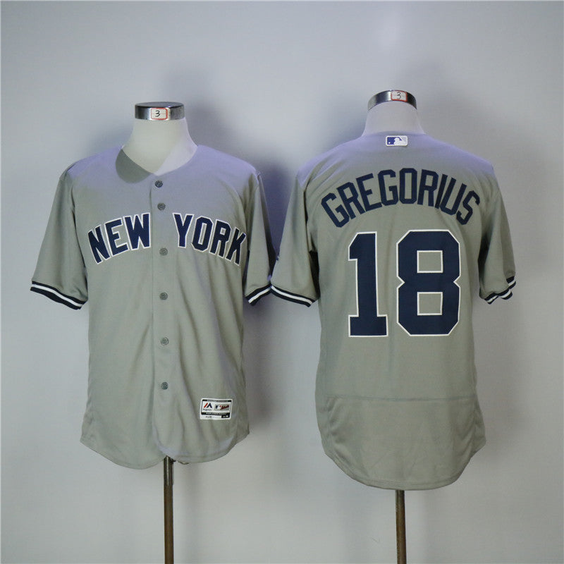 Didi Gregorius New York Yankees gray jersey
