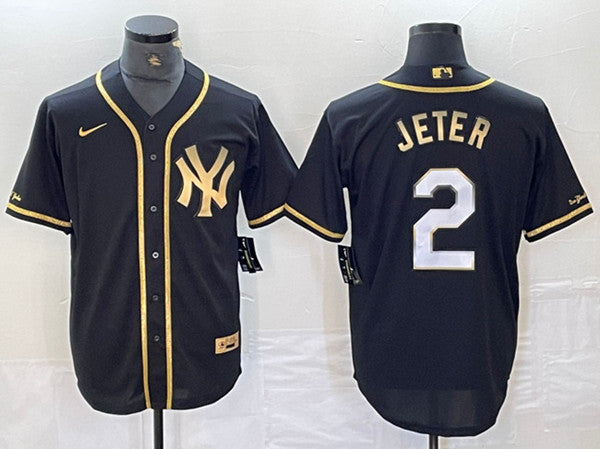 Derek Jeter New York Yankees black jersey