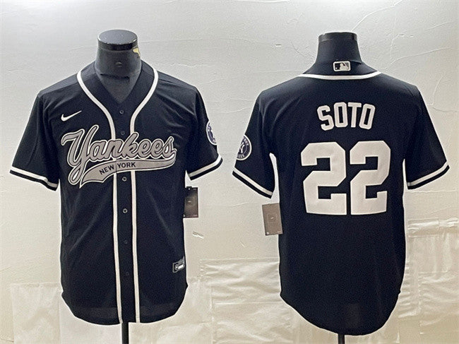 Juan Soto New York Yankees black jersey