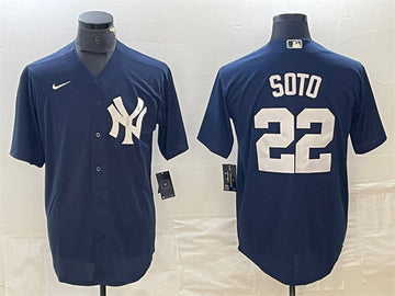 Juan Soto New York Yankees navy jersey