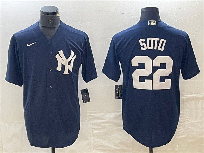 Juan Soto New York Yankees navy jersey
