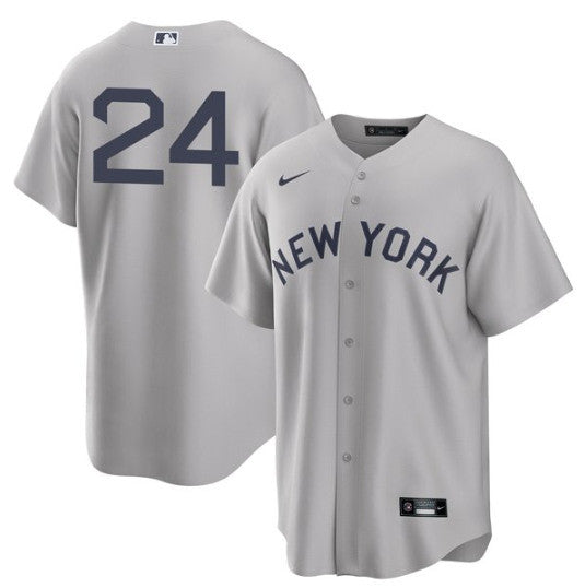 Gary Sanchez New York Yankees gray jersey