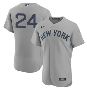Gary Sanchez New York Yankees gray jersey
