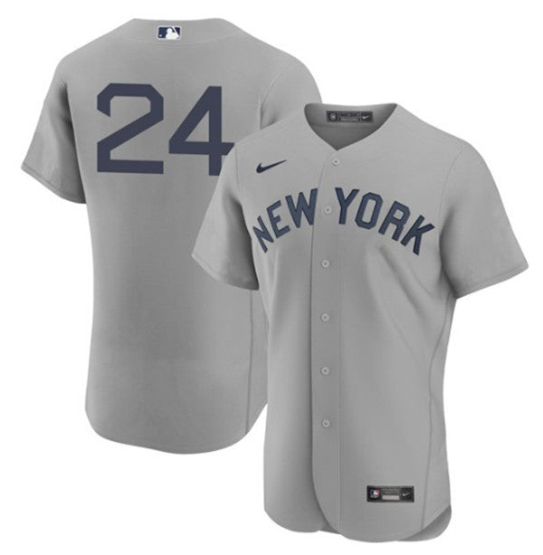 Gary Sanchez New York Yankees gray jersey