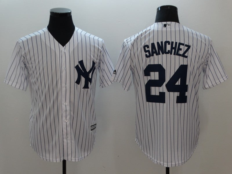 Gary Sanchez New York Yankees white jersey