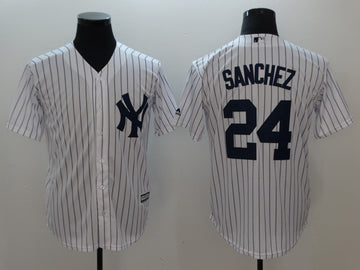 Gary Sanchez New York Yankees white jersey