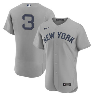 Babe Ruth New York Yankees gray jersey