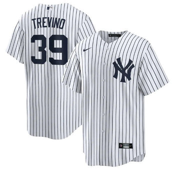 Jose Trevino New York Yankees white jersey